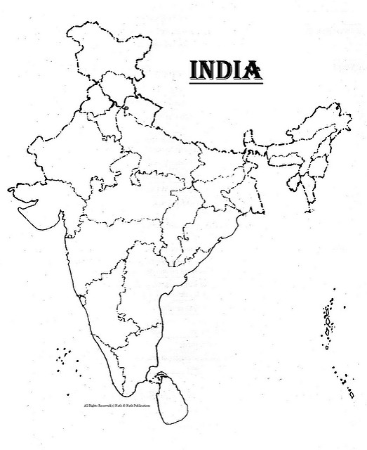 India Map Clipart Black And White Image Galleries   Imagekb Com