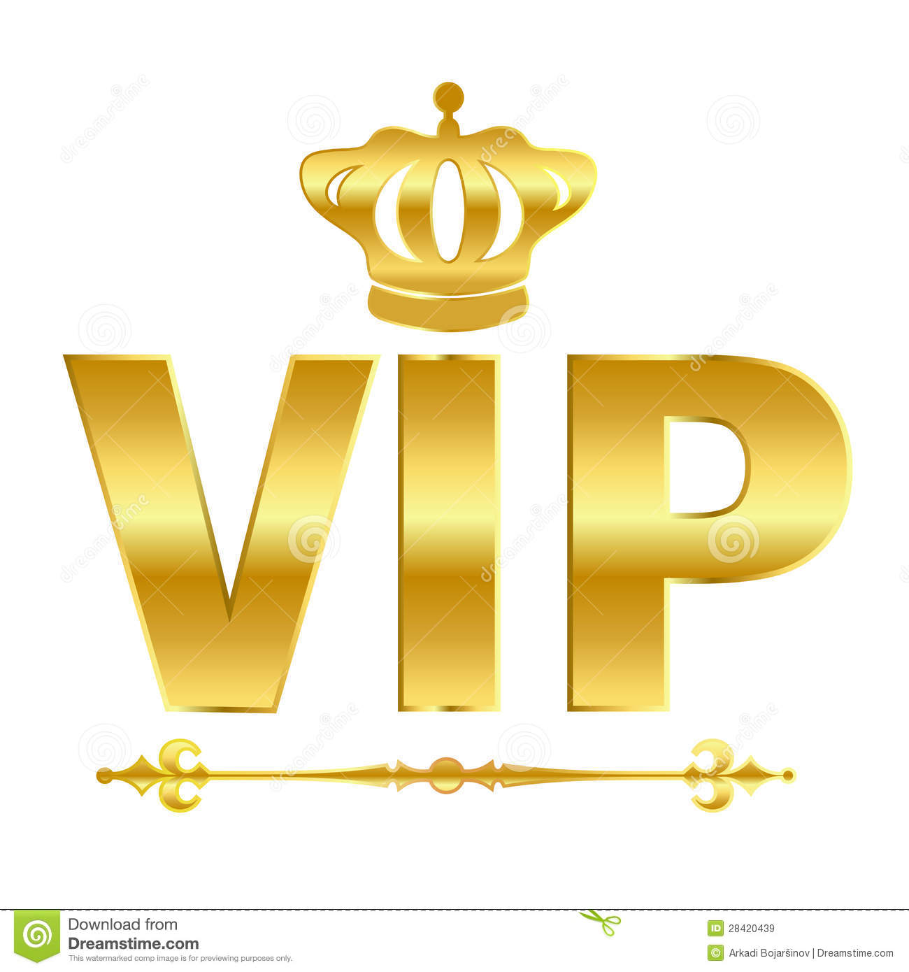 Vip Vector Symbol Royalty Free Stock Images   Image  28420439