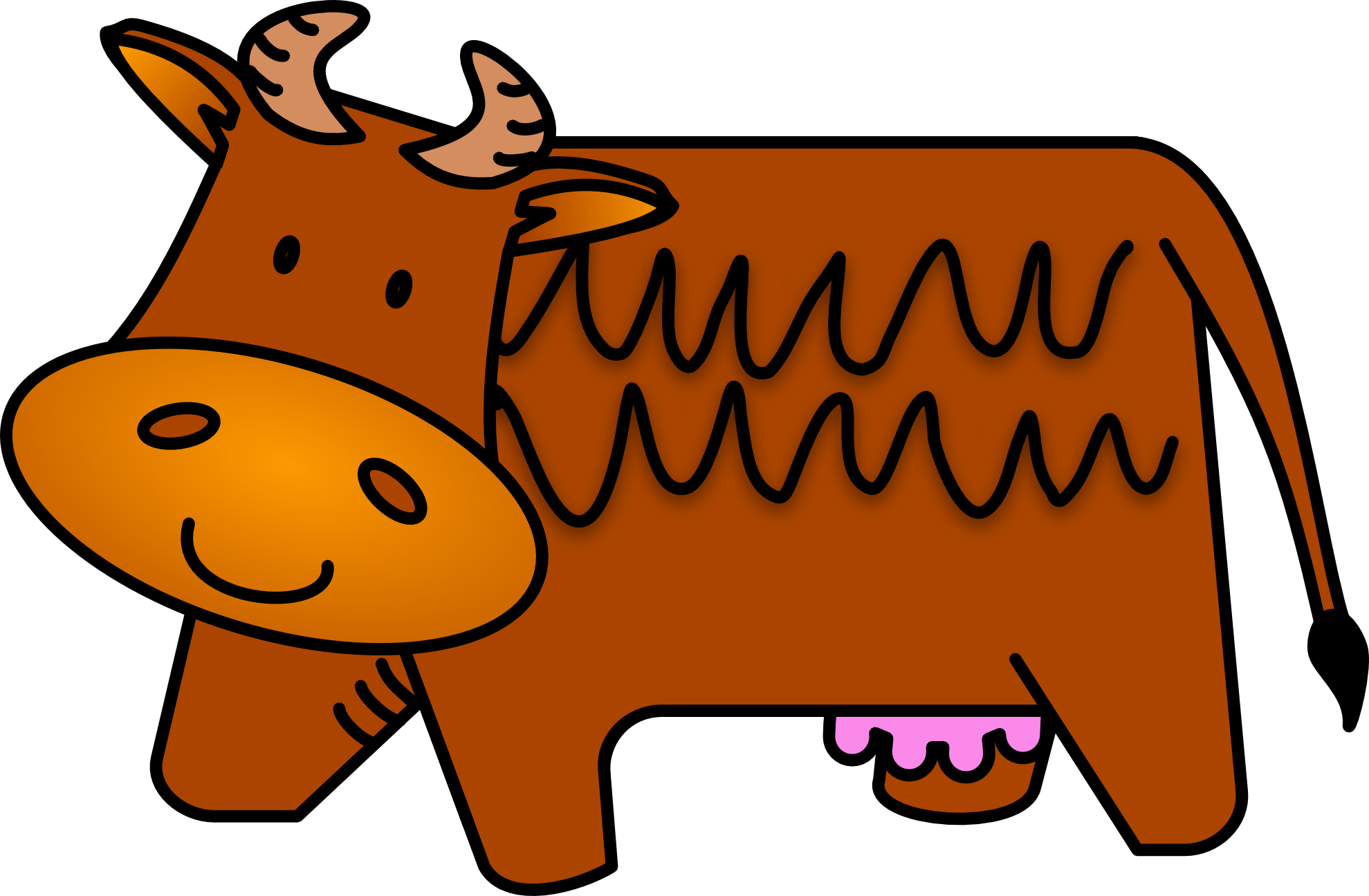 Brown Cow Png 33 K  Brown Cow 555px Png 64 K  Brown Cow 999px Png 135