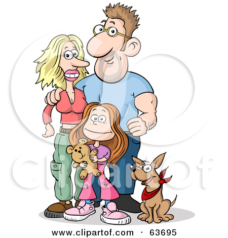 Clipart Illustration Of A Strong Male Super Hero With Blond Hair