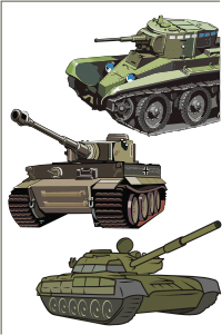 Military Tanks On Military Tanks Gif
