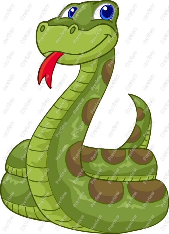 Cartoon Snake Clipart 256 Formats Included With This Cartoon Snake
