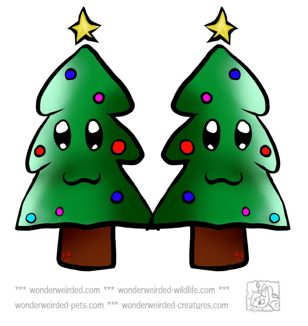 Free Christmas Tree Clipart Xmas Tree With Christmas Star   Baubles