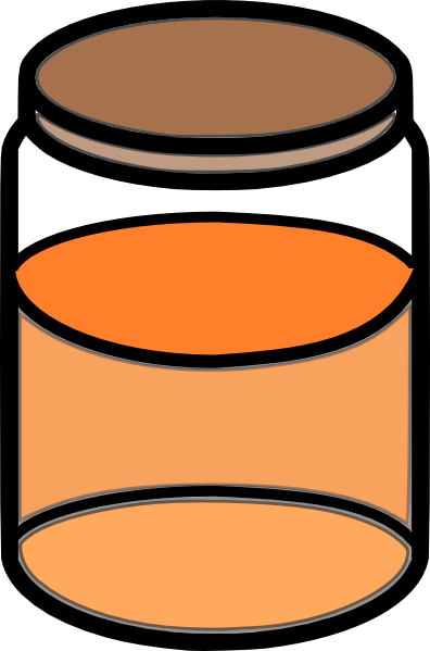 Honey Jar Clip Art At Clker Com   Vector Clip Art Online Royalty Free