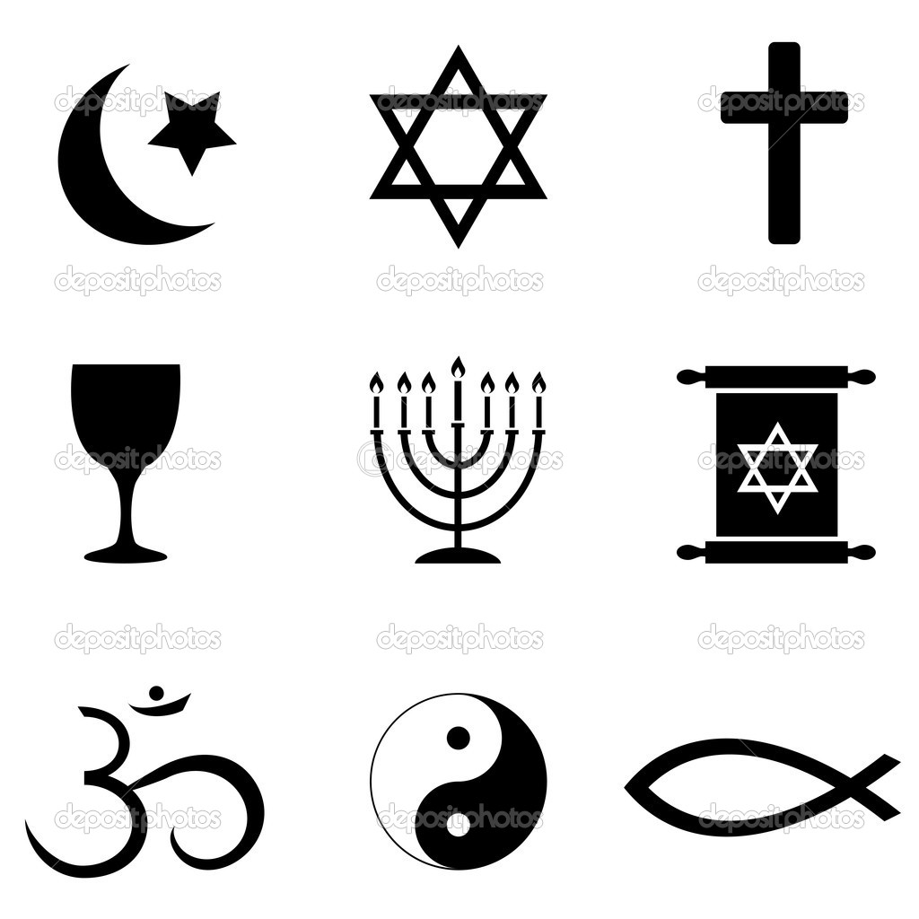Religios Symbols Icons   Stock Photo   Soleilc  6664166