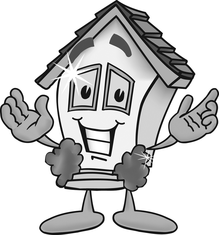What Are You Smiling At House   Free Clipart Of Com