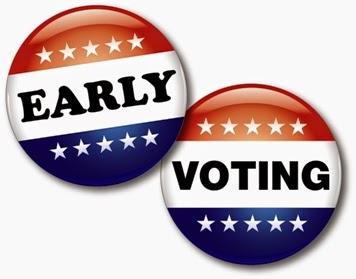 Early Voting Starts On Saturday August 16 2014  Early Voting