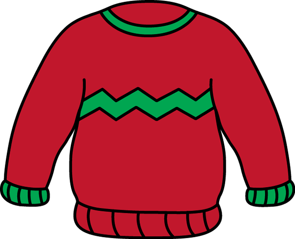 Red Sweater Clip Art Red And Green Sweater Clip Art
