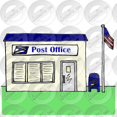 Office Picture For Classroom   Therapy Use   Great Post Office Clipart