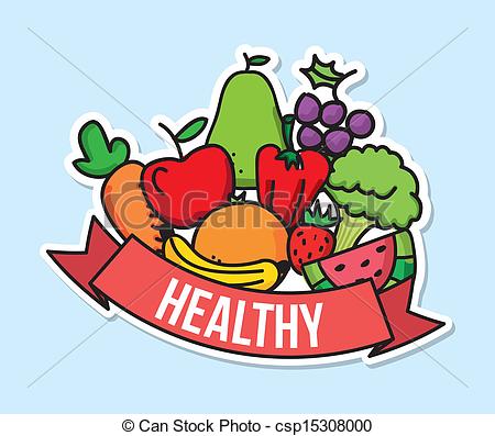 Vector   Healthy Food   Stock Illustration Royalty Free Illustrations