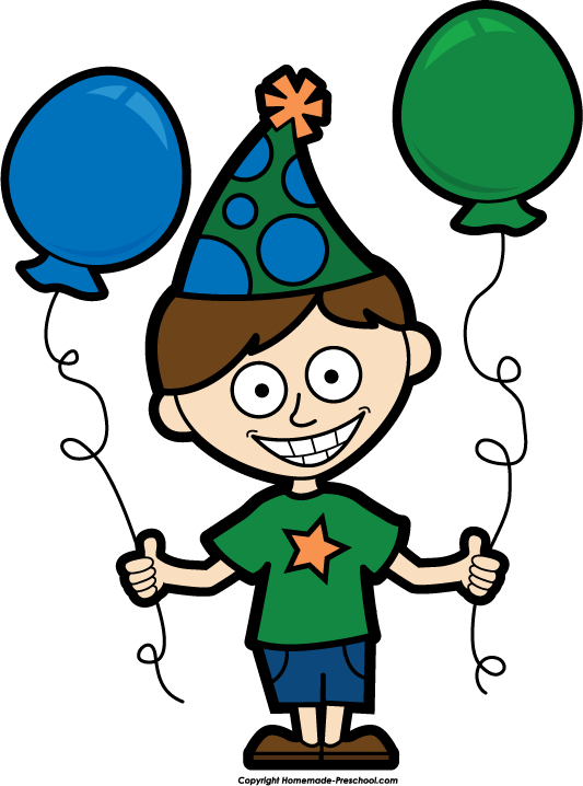 Home Free Clipart Birthday Balloons Clipart Birthday Boy