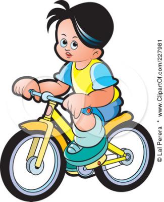 Stay Clipart 110451 Rf Clipart Illustration Of A Boy Riding A Bike Jpg