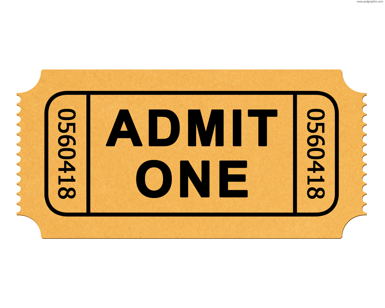 15 Admit One Ticket Template Free Cliparts That You Can Download To