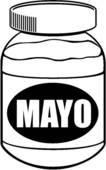 Mayonnaise Jar Clipart Mayonnaise Jar Clip Art