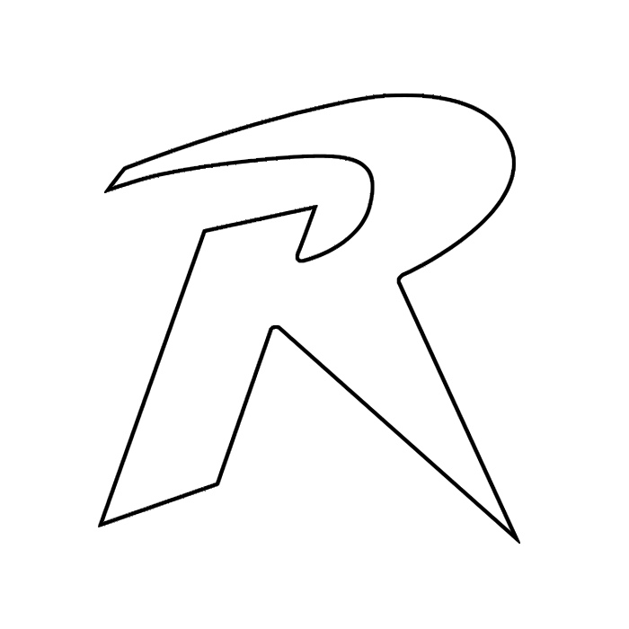 Robin Logo Template Stencils   Templates