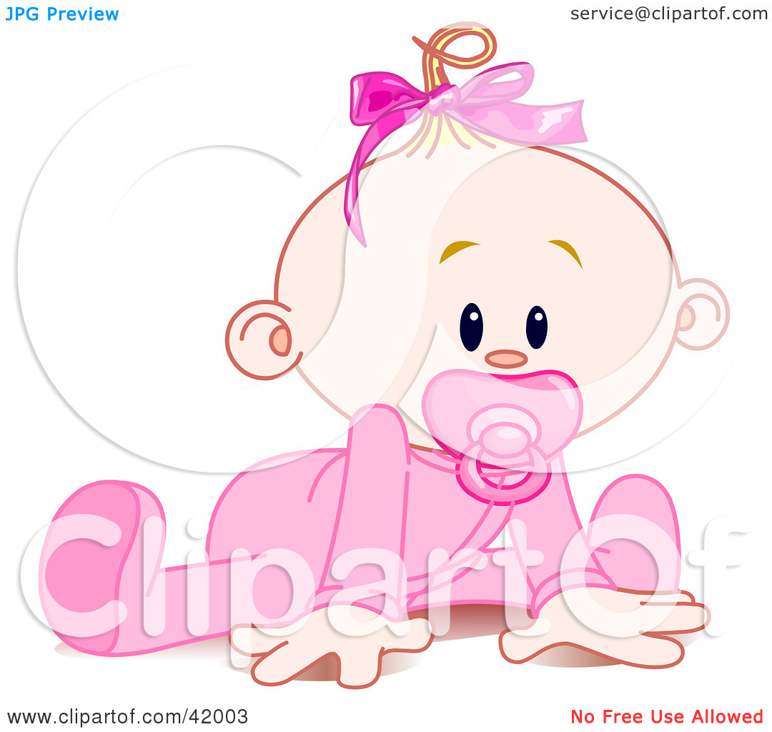 Baby Crawling Clip Art Clipart Illustration Of A Baby