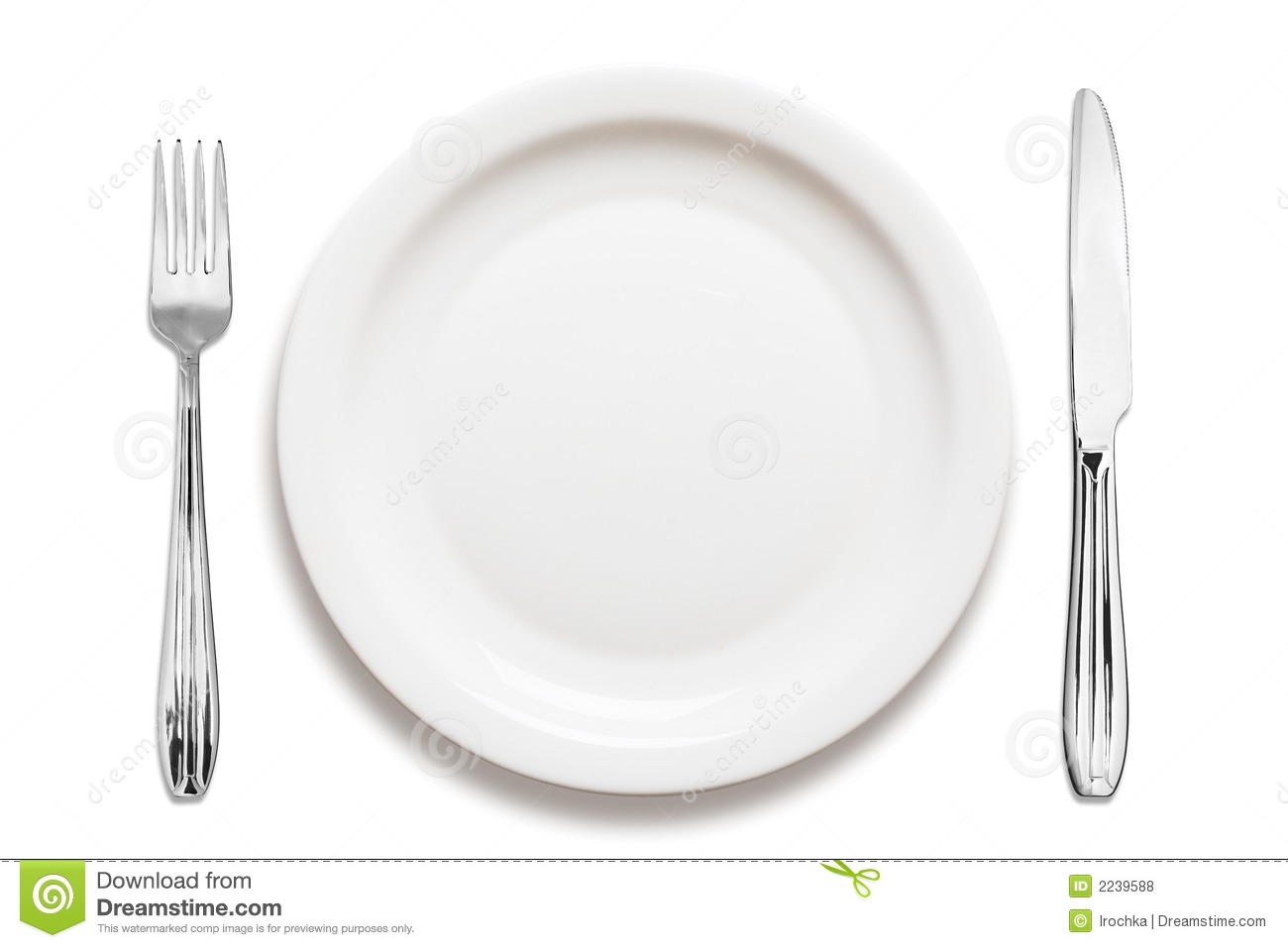 Empty Plate Clipart Dinner Plate Arrangement