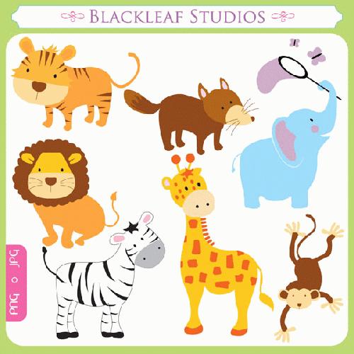 My Grafico Baby Animals Clipart Adorable Baby Animals To Digitize