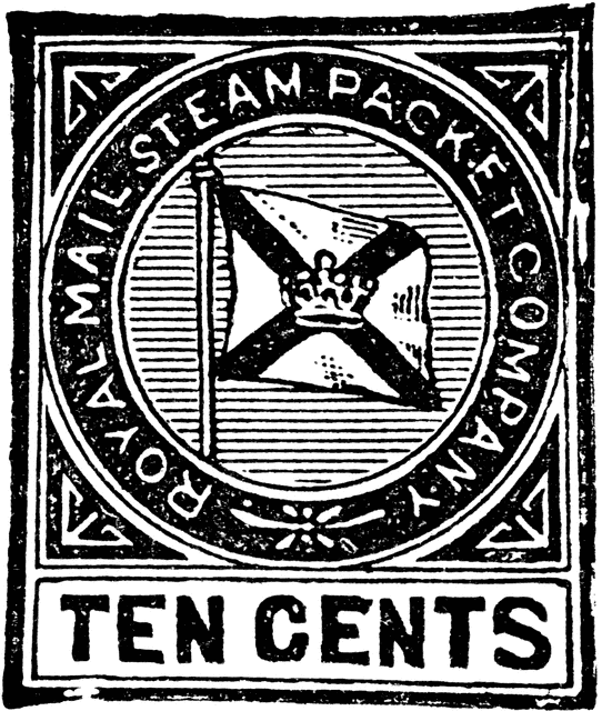 10 Cents Clipart Ten Cents Stamp 1875