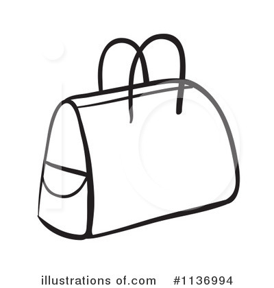 Bag Clipart  1136994 By Colematt   Royalty Free  Rf  Stock