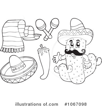 Mexico Clipart  1067098   Illustration By Visekart