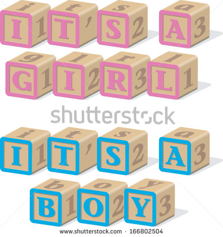 It S A Girl Baby Blocks And It S A Boy Baby Blocks 166802504 Jpg
