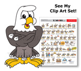Eagle School Mascot Clip Art And School Mascot Logo Clip Art For Eagle