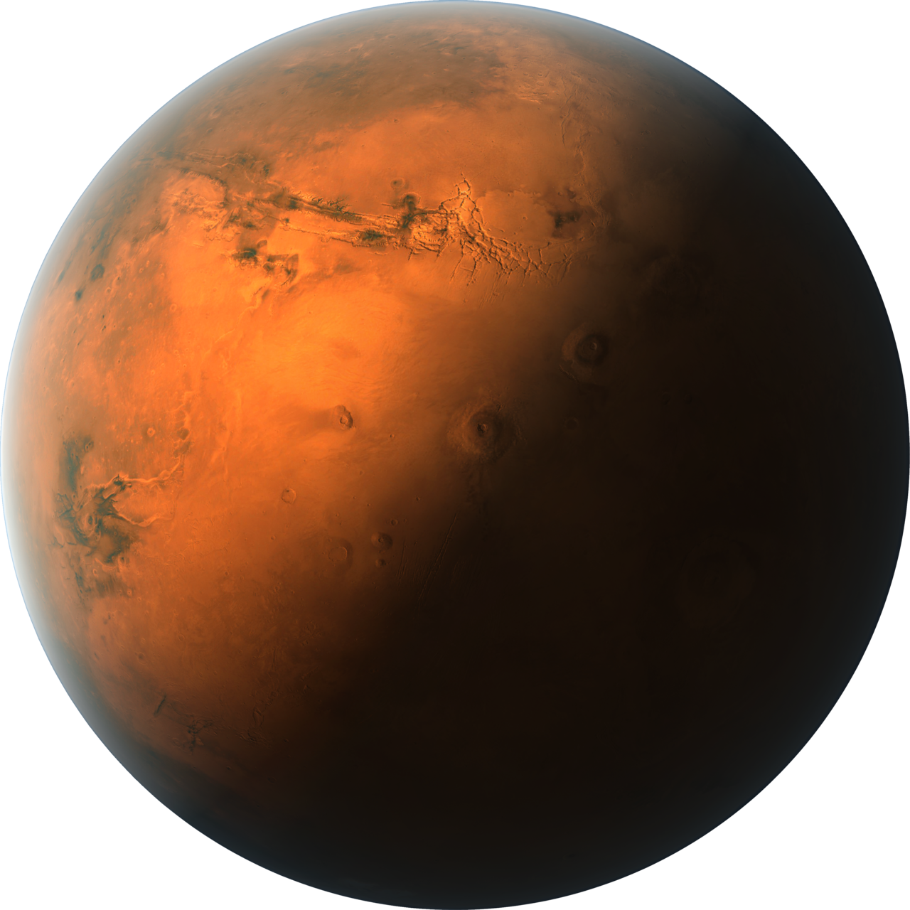 Planet Mars Cartoon