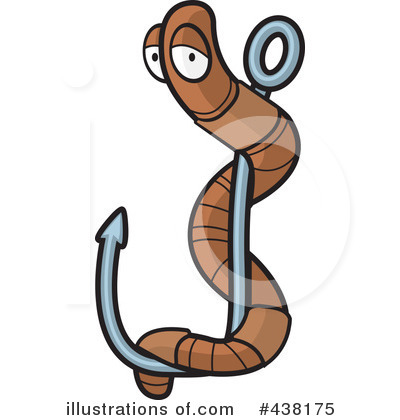 Royalty Free  Rf  Worm Clipart Illustration By Cory Thoman   Stock
