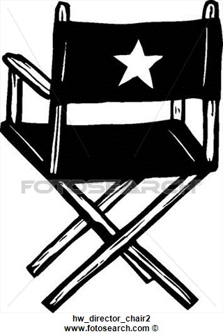 Clipart   Director Chair 2  Fotosearch   Search Clip Art Illustration