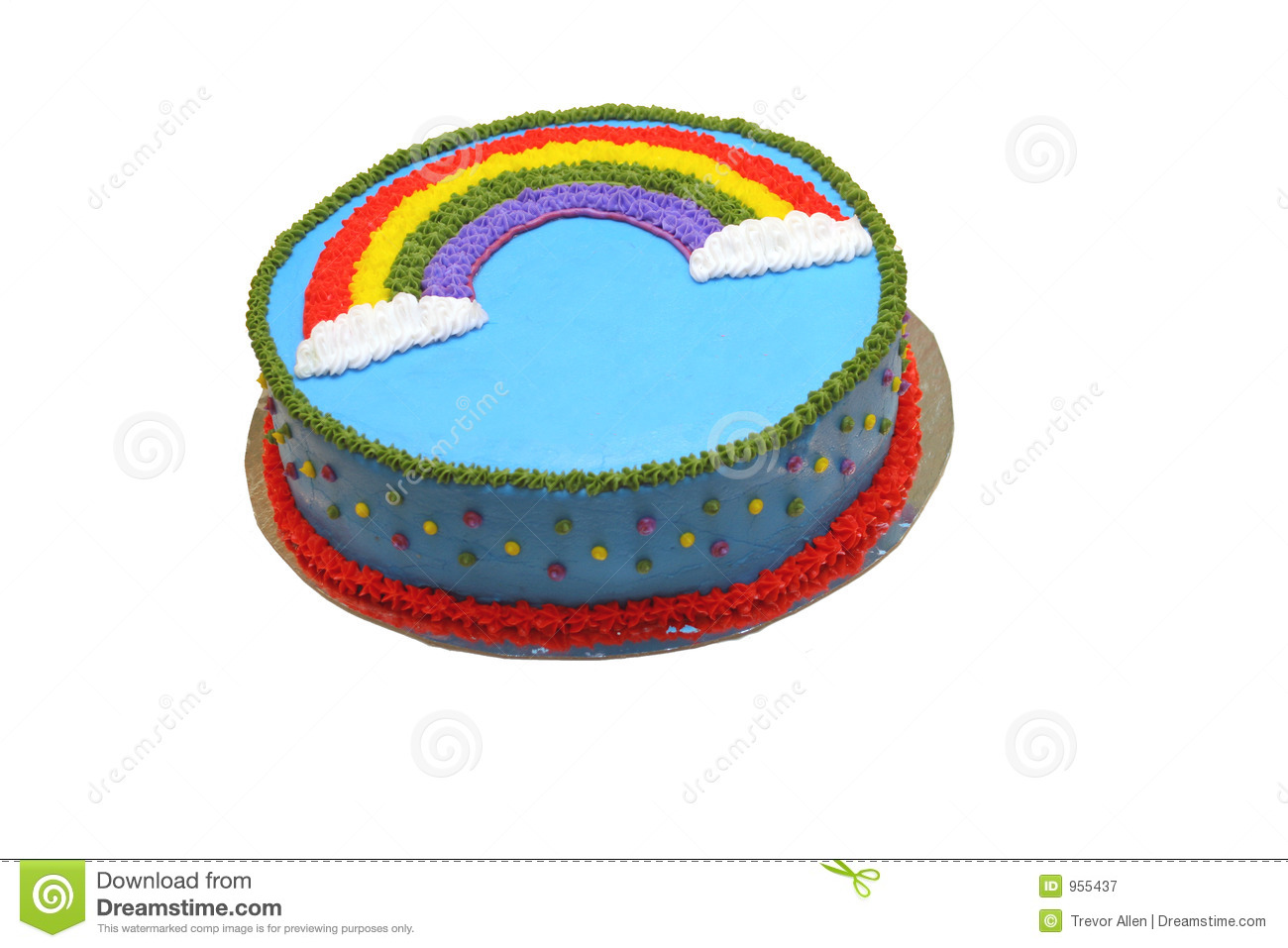 Rainbow Cake Royalty Free Stock Photography   Image  955437