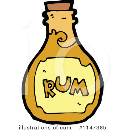 Rum Clipart  1147385   Illustration By Lineartestpilot