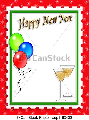 New Years Clipart Border   Clipart Panda   Free Clipart Images