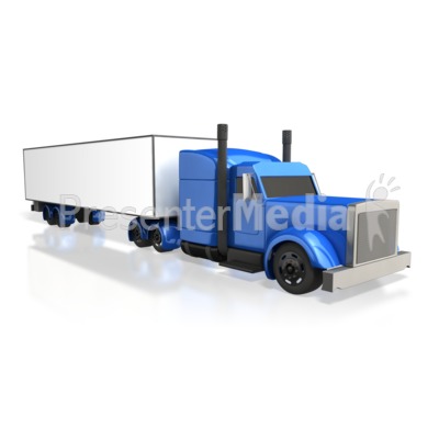 Semi Truck Perspective   Presentation Clipart   Great Clipart For    