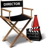 Directors Chair Clip Art Eps Images  371 Directors Chair Clipart