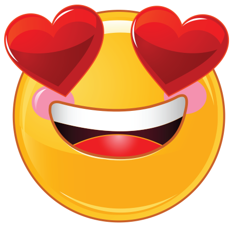 Heart Shaped Eyes   Facebook Symbols And Chat Emoticons