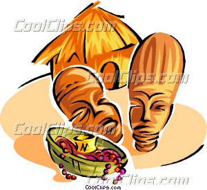 Native African Symbols Two Clip Art