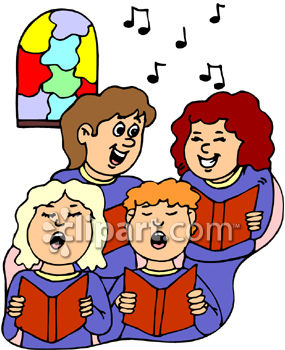 Choir Clipart 0060 0909 2218 2423 A Female Choir Singing Clipart Image