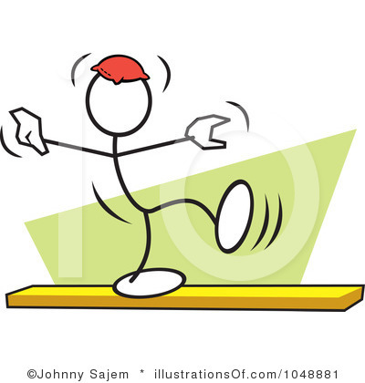 Gymnastics Clipart Galore   Balance Beam Clipart Images   Hd