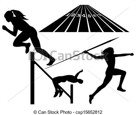 Javelin Throw    Csp15652812   Search Clipart Illustration Drawings