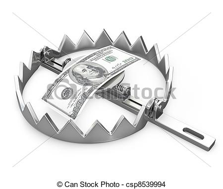Bear Trap Isolated On White Background Csp8539994   Search Clip Art