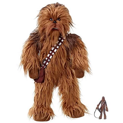 From Their Sockets Thanks To This Star Wars Chewbacca Talking Plush