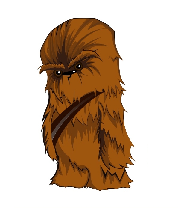 Vector Star Wars Character  Chewbacca
