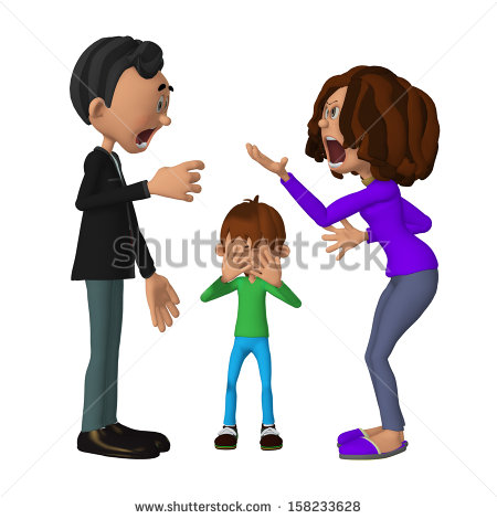 Angry Parents Child Stock Photos Illustrations And Vector Art