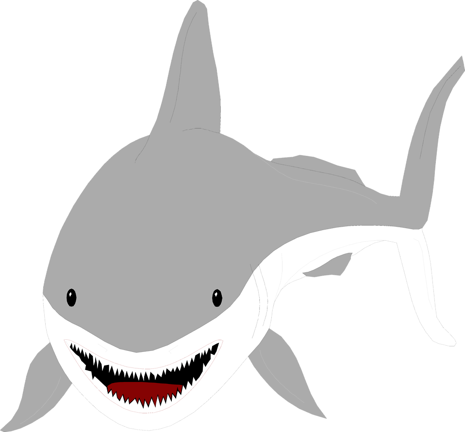 Sharks   Free Stock Photo   Illustration Of A Great White Shark
