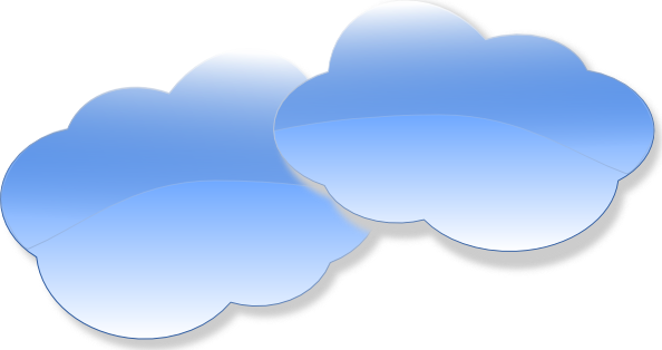 Clouds Clip Art At Clker Com   Vector Clip Art Online Royalty Free