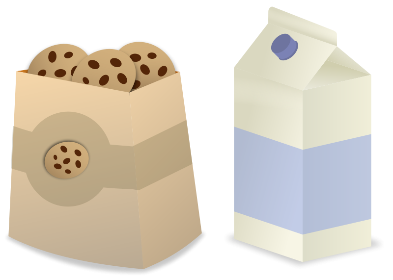 Are You Looking For A Milk And Cookies Clip Art For Use On Your