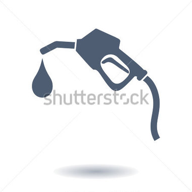 Clip Art   Gasoline Pump Nozzle Sign Gas Station Icon  Flat Design