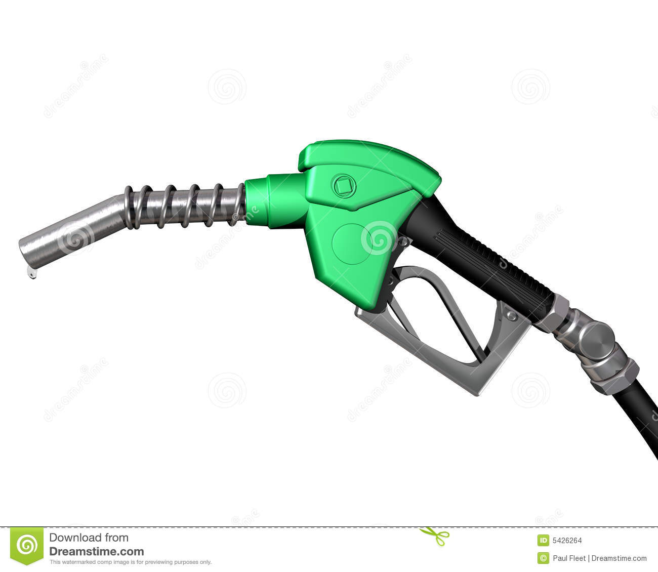 Gas Pump Nozzle Stock Images   Image  5426264