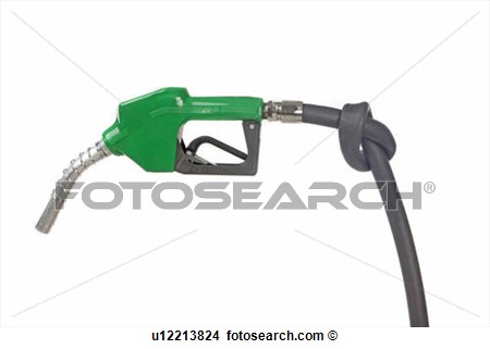 Stock Photo   Gas Pump With Knot In Hose  Fotosearch   Search Stock